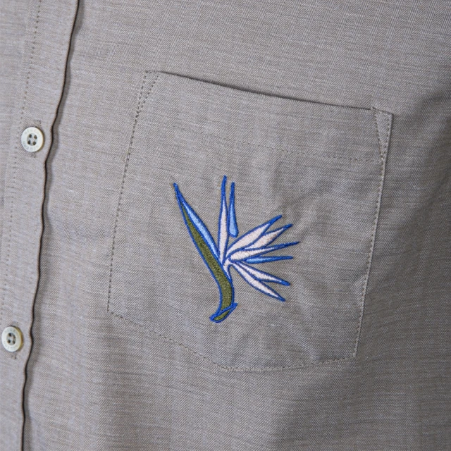 Camisa Manga Curta Botany Pocket