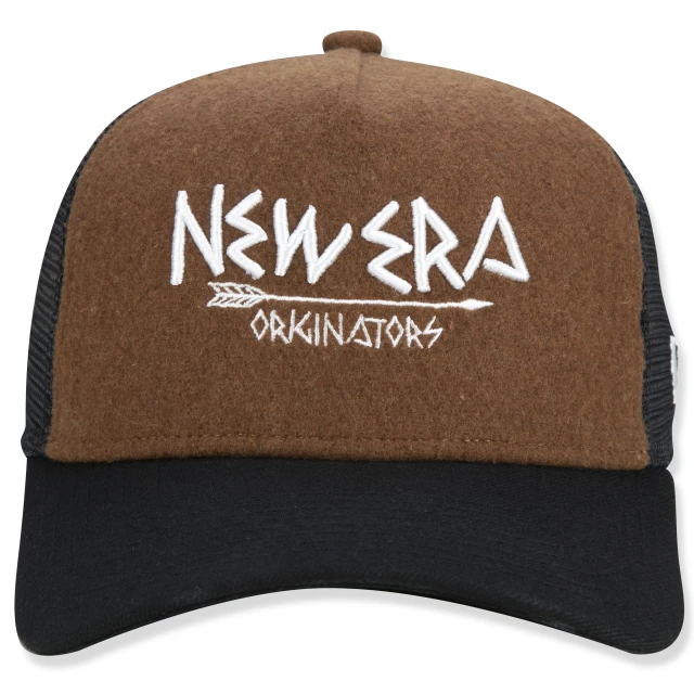 Boné 9FORTY A-Frame Trucker Snapback Aba Curva Primitive Scribbles Originators