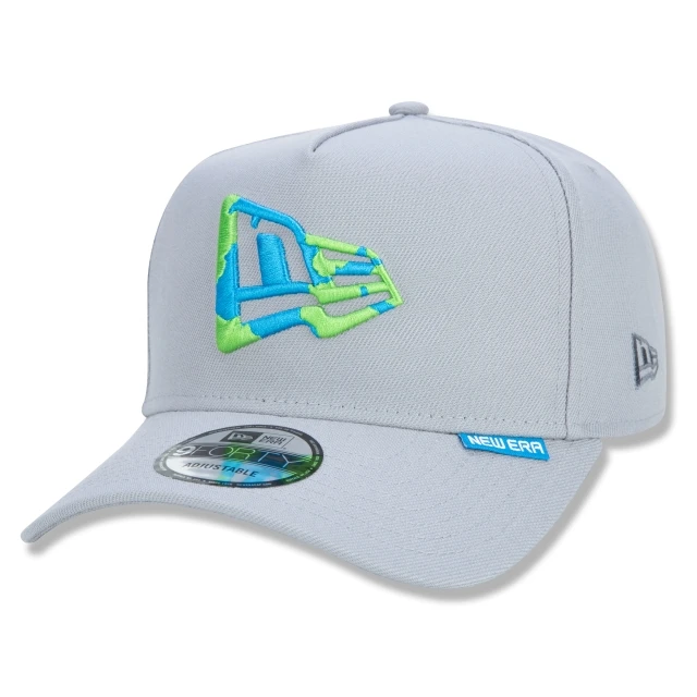 Boné 9FORTY A-Frame Snapback Aba Curva Green Flag