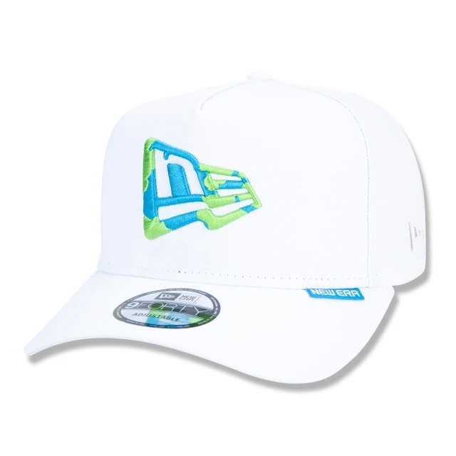 Boné 9FORTY A-Frame Snapback Aba Curva Green Flag
