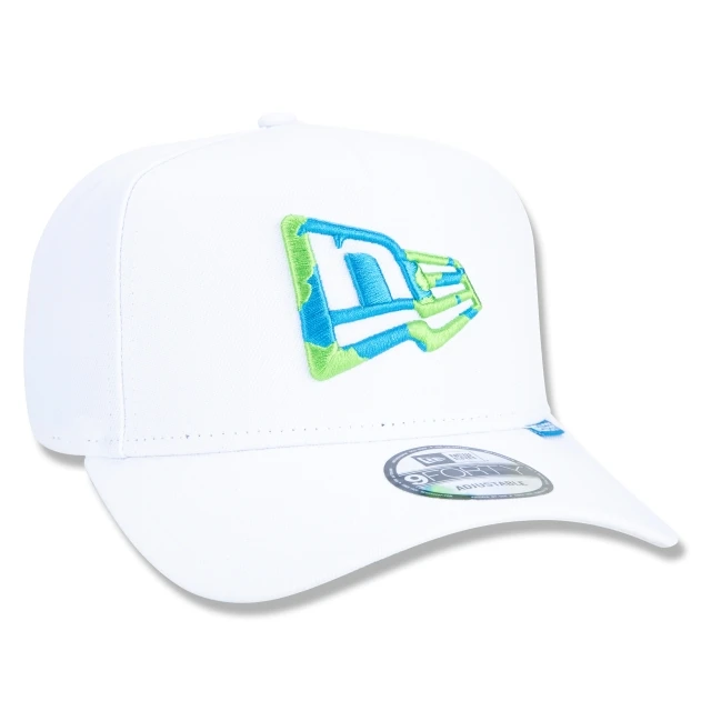 Boné 9FORTY A-Frame Snapback Aba Curva Green Flag