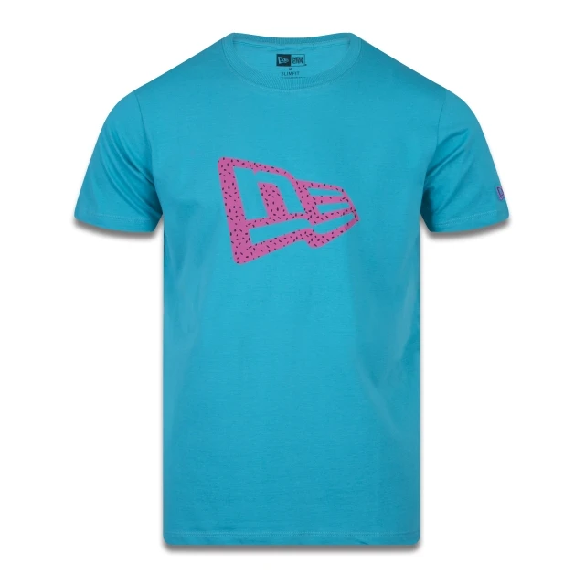 Camiseta Regular Manga Curta Have Fun Dragon Flag