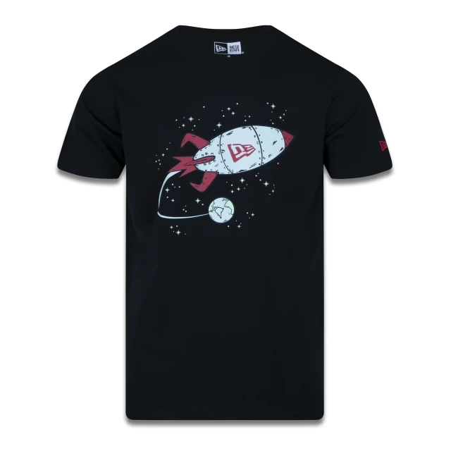 Camiseta Regular Manga Curta Intergalactic Trip Rocket