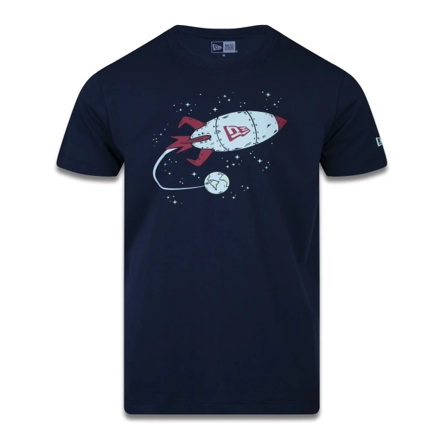 Camiseta Regular Manga Curta Intergalactic Trip Rocket