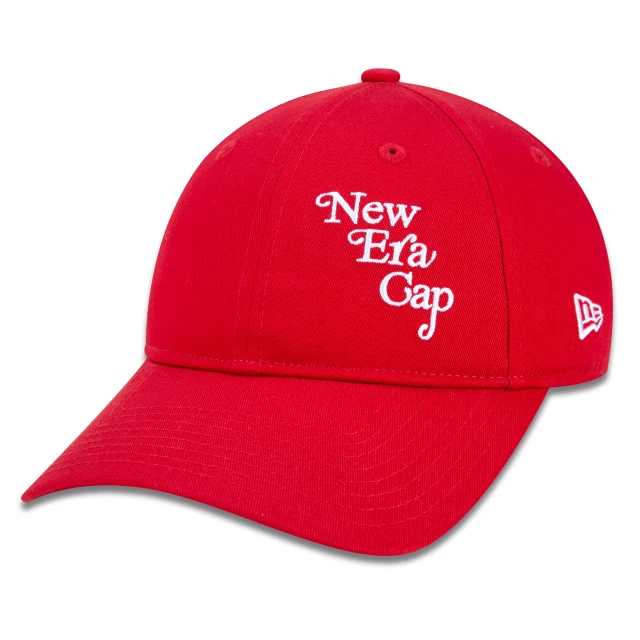 Boné Feminino 9TWENTY Strapback Aba Curva Vermelho