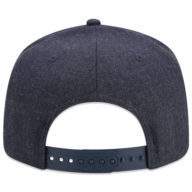 Boné 9FORTY A-Frame Snapback Core Logo Box Aba Curva Azul Marinho
