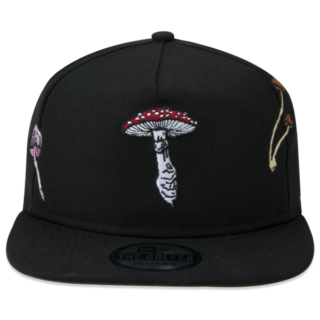 Boné The Golfer Snapback Nature Aba Reta Preto