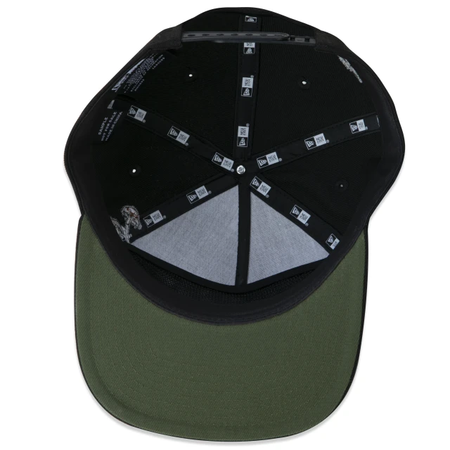 Boné The Golfer Snapback Nature Aba Reta Preto