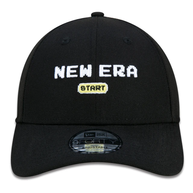 Boné 9FORTY Snapback Tecnologic Aba Curva Preto