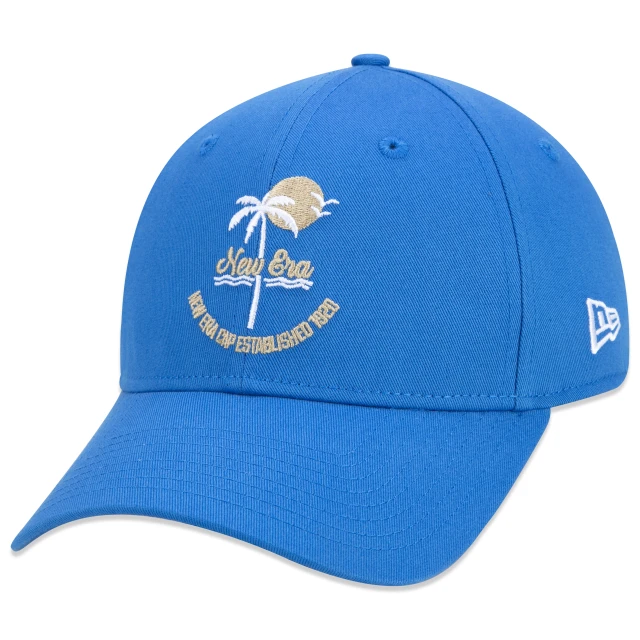 Boné 9FORTY Snapback Vacation Aba Curva Azul