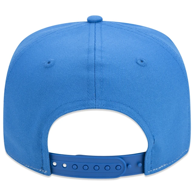 Boné 9FORTY A-Frame Snapback Vacation Listrado Aba Curva Branco/Azul