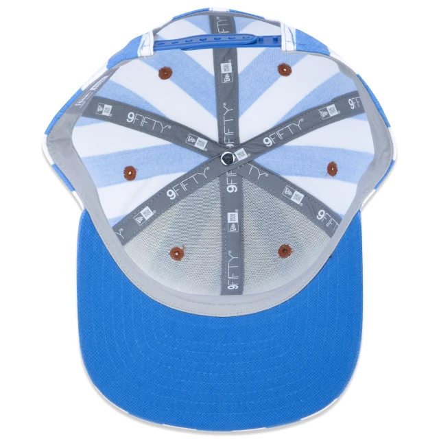 Boné 9FIFTY Original Fit Snapback Vacation Aba Reta Azul/Branco