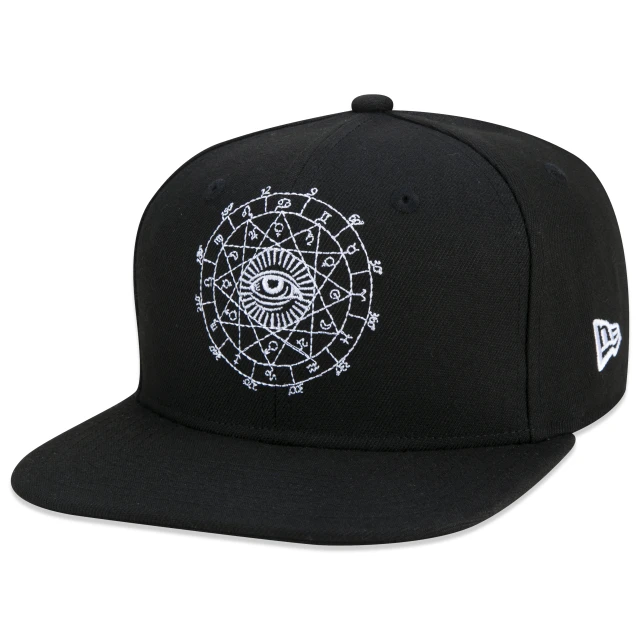 Boné 9FIFTY Original Fit Snapback Occult Aba Reta Preto