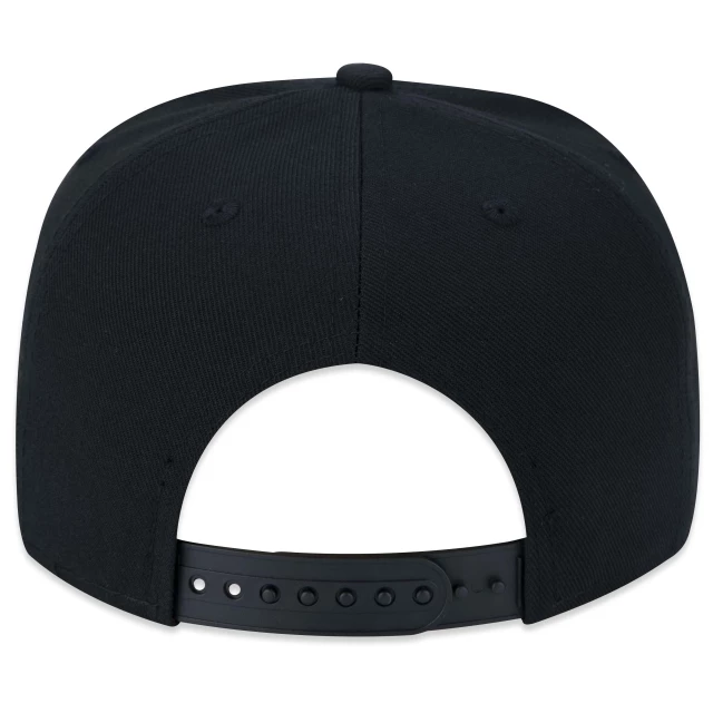 Boné 9FORTY A-Frame Snapback NYC New York City Aba Curva Preto