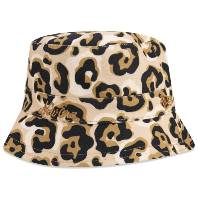 Chapéu Bucket Dupla Face Joyfull Preto Bege