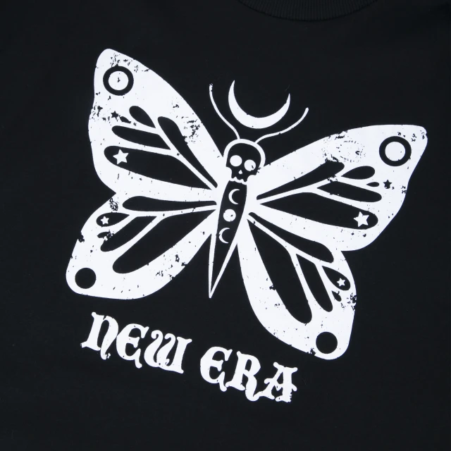 Camiseta Regular Occult Manga Curta Preta