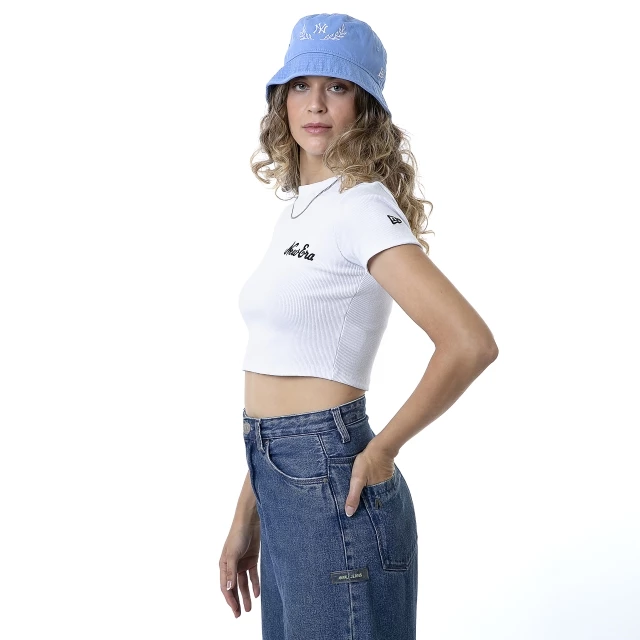 Camiseta Feminina Cropped