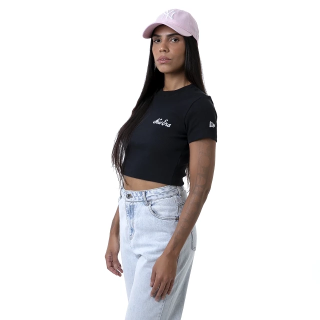 Camiseta Feminina Cropped