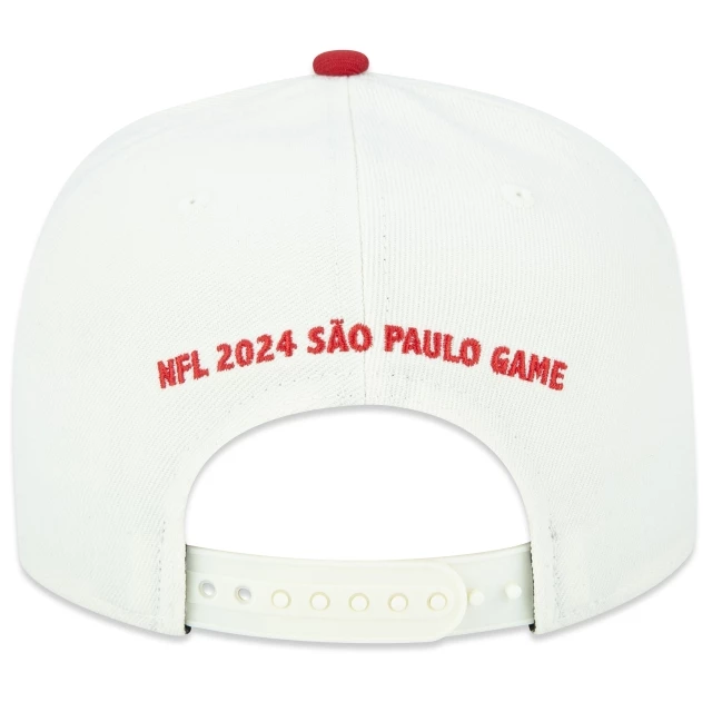 Boné 9FIFTY Stretch Snap Carnaval NFL 2024 São Paulo Game