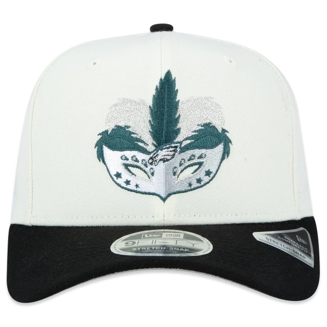 Boné 9FIFTY Stretch Snap Carnaval Philadelphia Eagles 2024 São Paulo Game