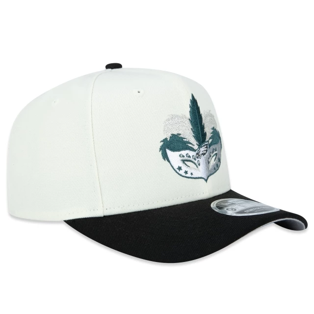 Boné 9FIFTY Stretch Snap Carnaval Philadelphia Eagles 2024 São Paulo Game