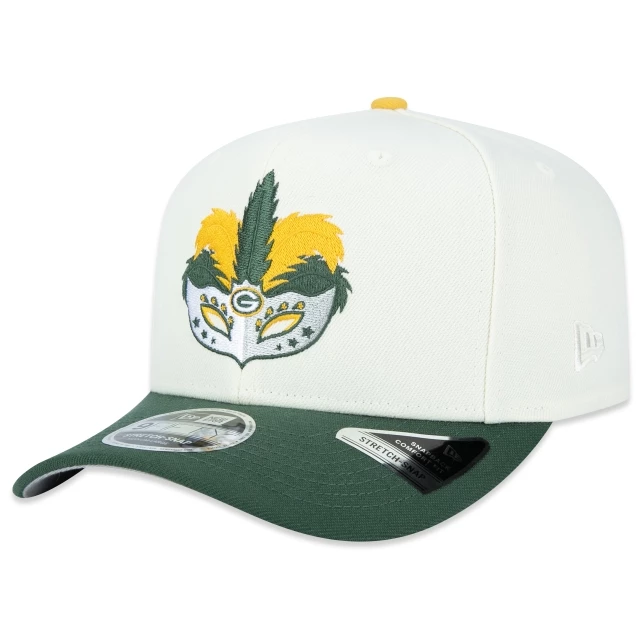 Boné 9FIFTY Stretch Snap Carnaval Green Bay Packers 2024 São Paulo Game