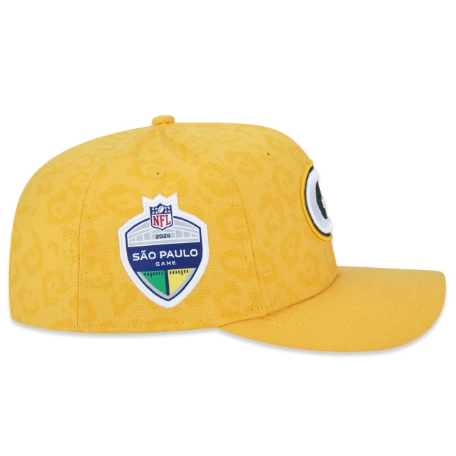 Boné 9FIFTY Stretch Snap Onça Pintada Green Bay Packers 2024 São Paulo Game