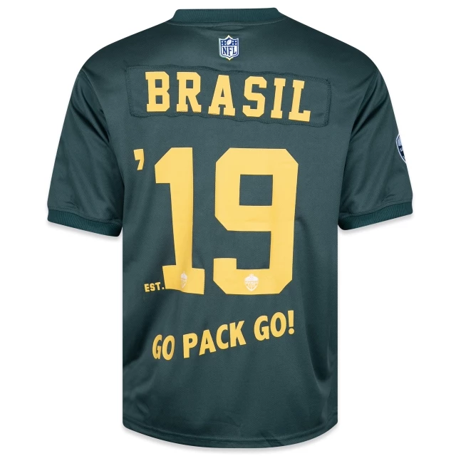 Camiseta Jersey Green Bay Packers 2024 São Paulo Game