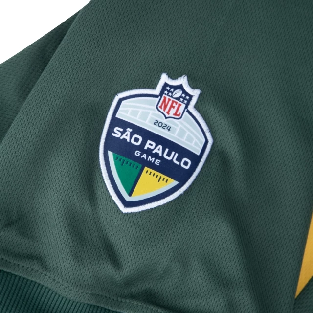 Camiseta Jersey Green Bay Packers 2024 São Paulo Game