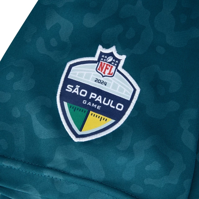 Camiseta Regular Onça Pintada Philadelphia Eagles 2024 São Paulo Game