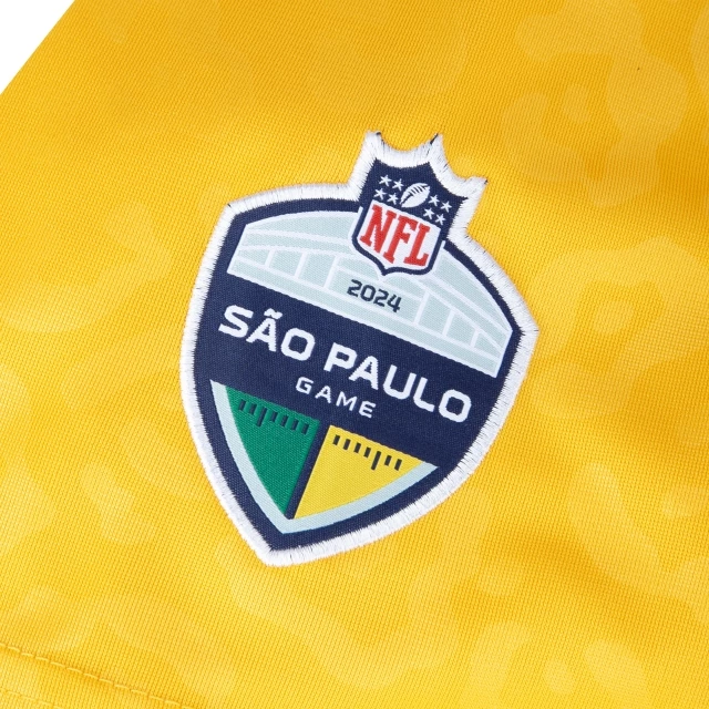 Camiseta Regular Onça Pintada Green Bay Packers 2024 São Paulo Game