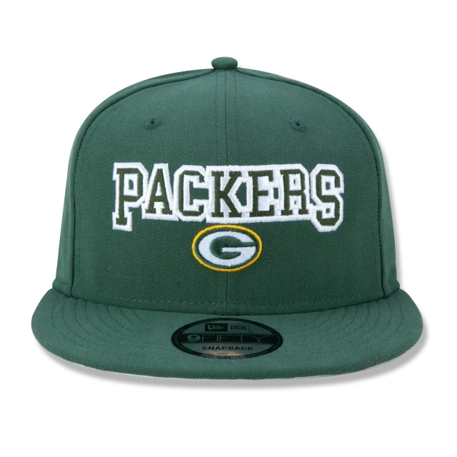 Boné 9FIFTY Snapback Aba Reta NFL Green Bay Packers Core
