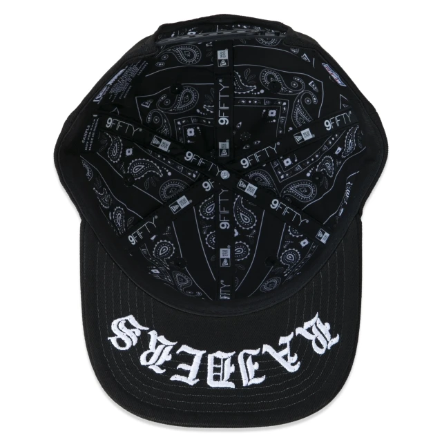 Boné 9FIFTY Original Fit Snapback Aba Reta NFL Las Vegas Raiders Street