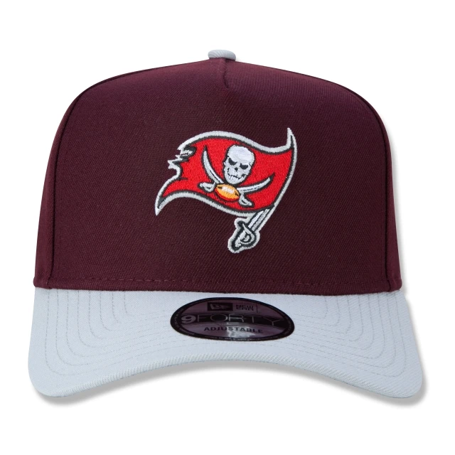 Boné 9FORTY A-Frame Snapback Aba Curva NFL Tampa Bay Buccaneers Soccer Style