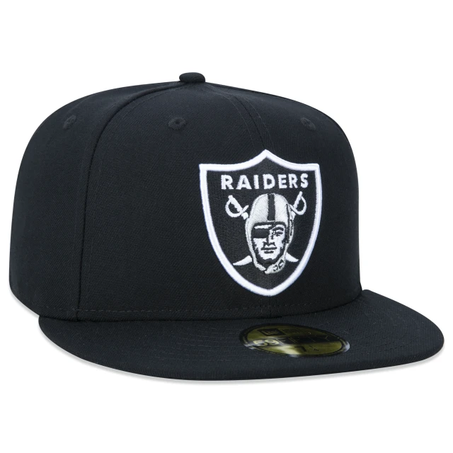 Boné 59FIFTY Aba Reta NFL Las Vegas Raiders