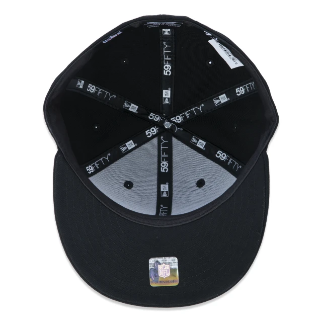 Boné 59FIFTY Aba Reta NFL Las Vegas Raiders