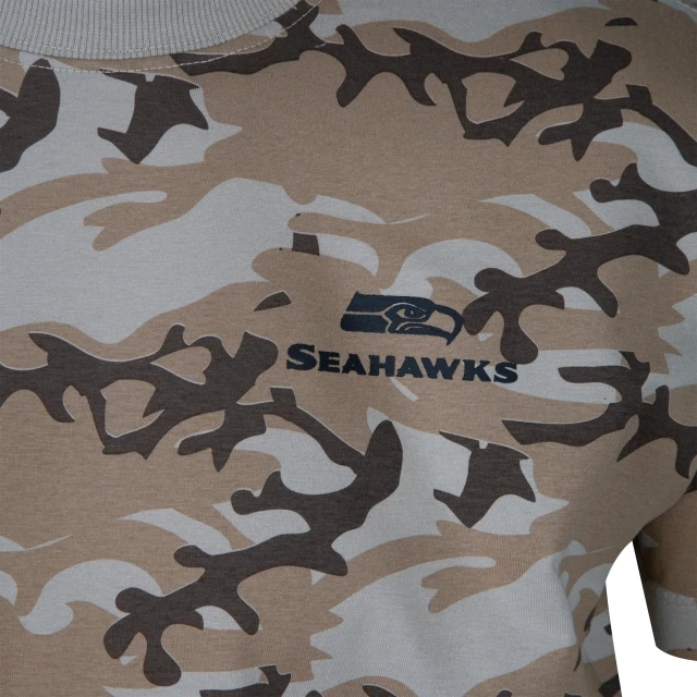 Camiseta Seattle Seahawks NFL Camuflada Neutral Wild