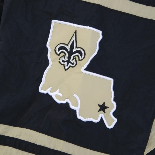 Jaqueta Corta Vento Windbreaker NFL New Orleans Saints Back To School