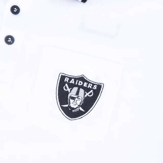 Polo Manga Curta NFL Las Vegas Raiders Back To School