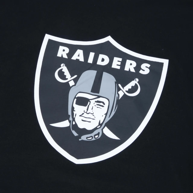 Camiseta Manga Longa NFL Las Vegas Raiders Core