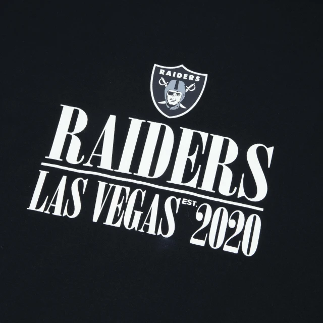 Camiseta Regular NFL Las Vegas Raiders Core Manga Curta