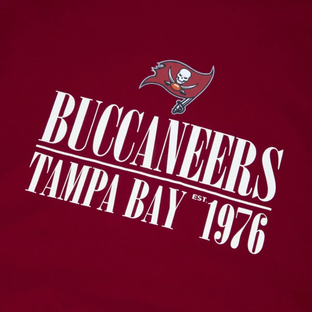 Camiseta Regular NFL Tampa Bay Buccaneers Core Manga Curta
