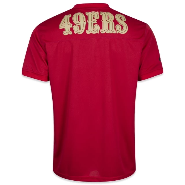 Camiseta Jersey NFL San Francisco 49ers Core Manga Curta