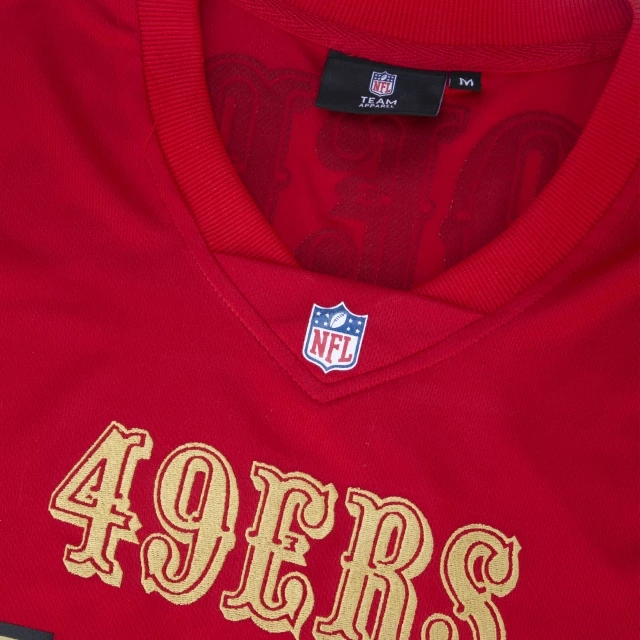 Camiseta Jersey NFL San Francisco 49ers Core Manga Curta