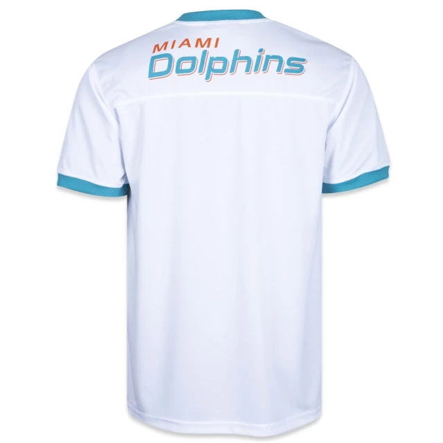 Camiseta Jersey NFL Miami Dolphins Core Manga Curta