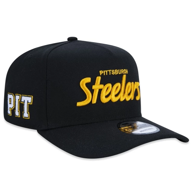 Boné 9FORTY A-Frame Pittsburgh Steelers Core NFL