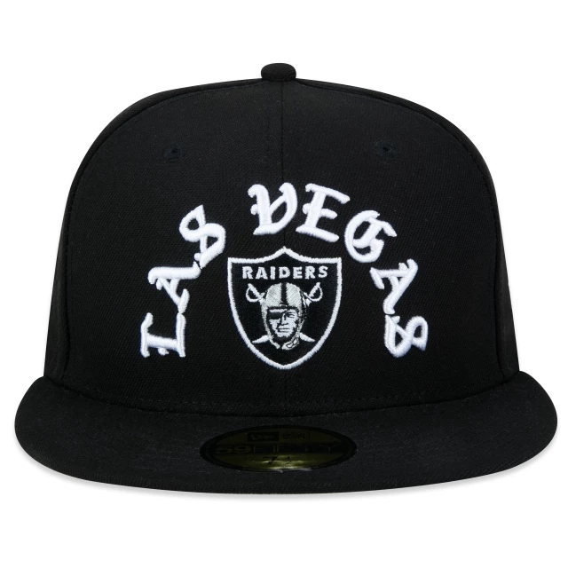 Boné 59FIFTY Fitted NFL Las Vegas Raiders Core