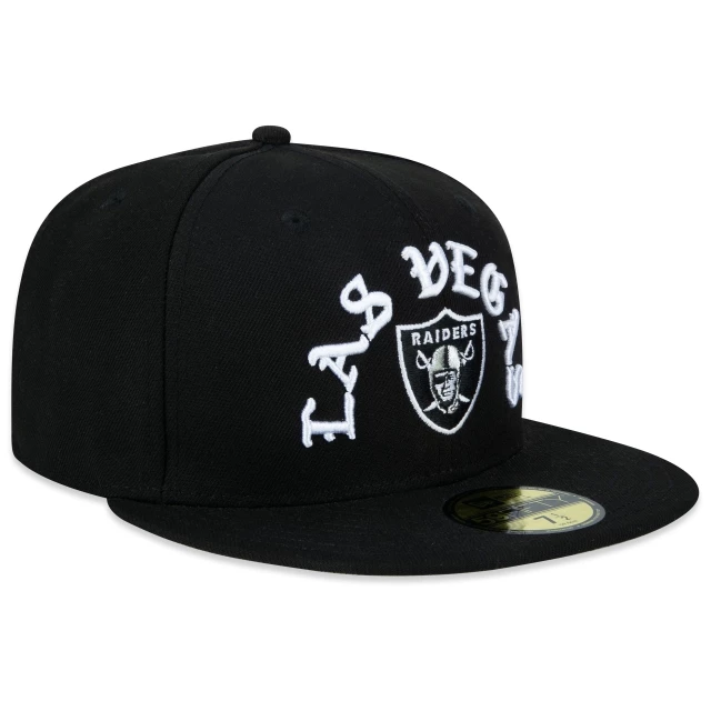 Boné 59FIFTY Fitted NFL Las Vegas Raiders Core