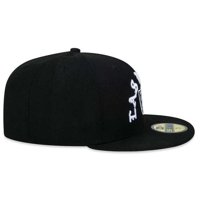 Boné 59FIFTY Fitted NFL Las Vegas Raiders Core