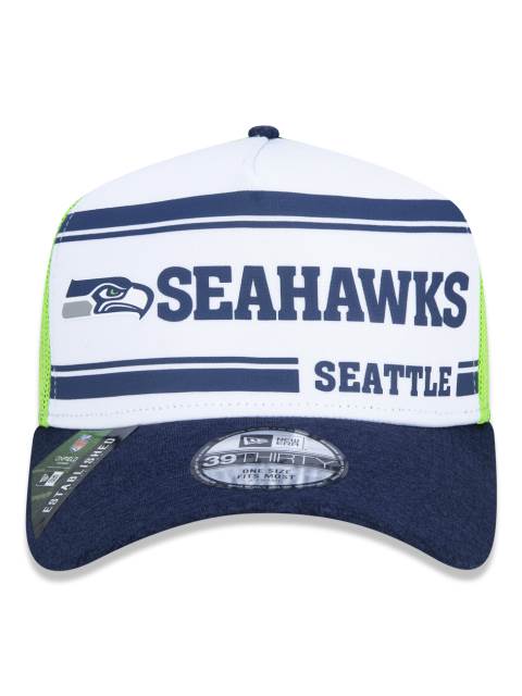 Boné 39THIRTY Aba Curva Fechado NFL Seattle Seahawks
